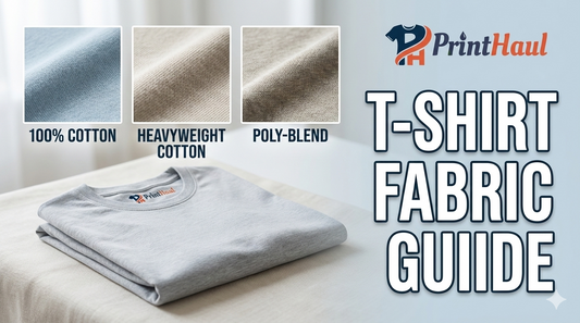 Types of Fabric Used in T-Shirts: The Complete Buyer’s Guide