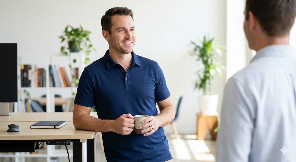 custom polo shirts for office and professional wear