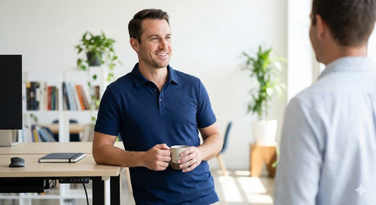 custom polo shirts for office and professional wear