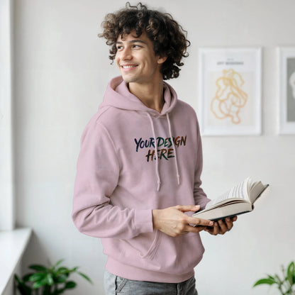 Custom personalized classic unisex pullover hoodie, Gildan 18500