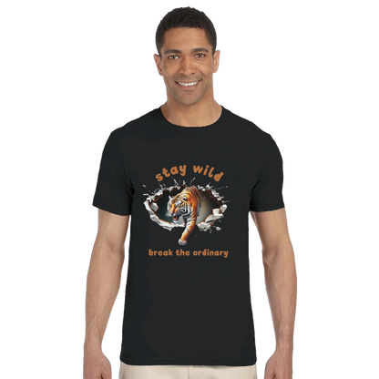 black custom tshirt