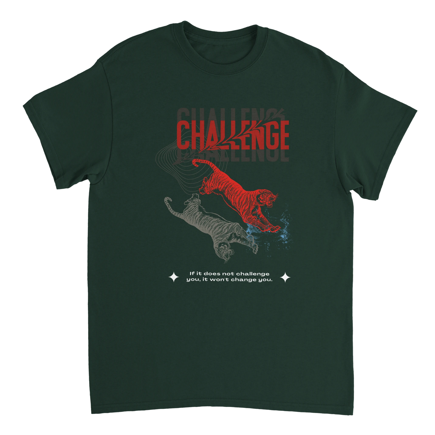 Custom sweatshirt with Motivation Challenge design, heavyweight unisex crewneck, durable and stylish