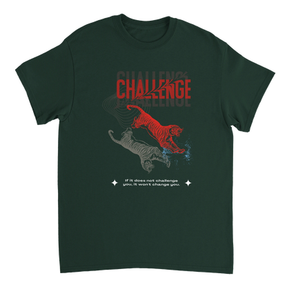 Custom sweatshirt with Motivation Challenge design, heavyweight unisex crewneck, durable and stylish