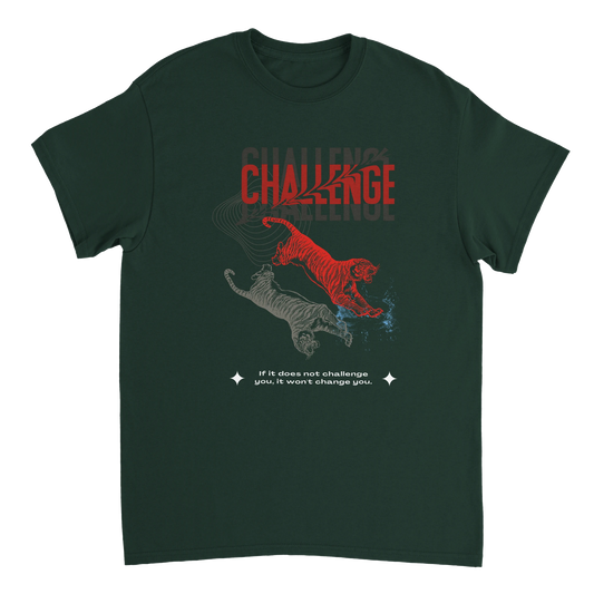 Custom sweatshirt with Motivation Challenge design, heavyweight unisex crewneck, durable and stylish